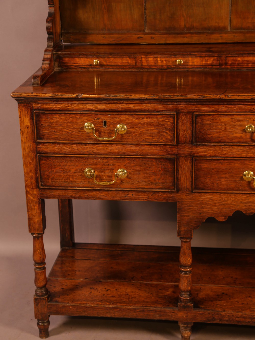 A Good Georgian Oak Dresser View IV