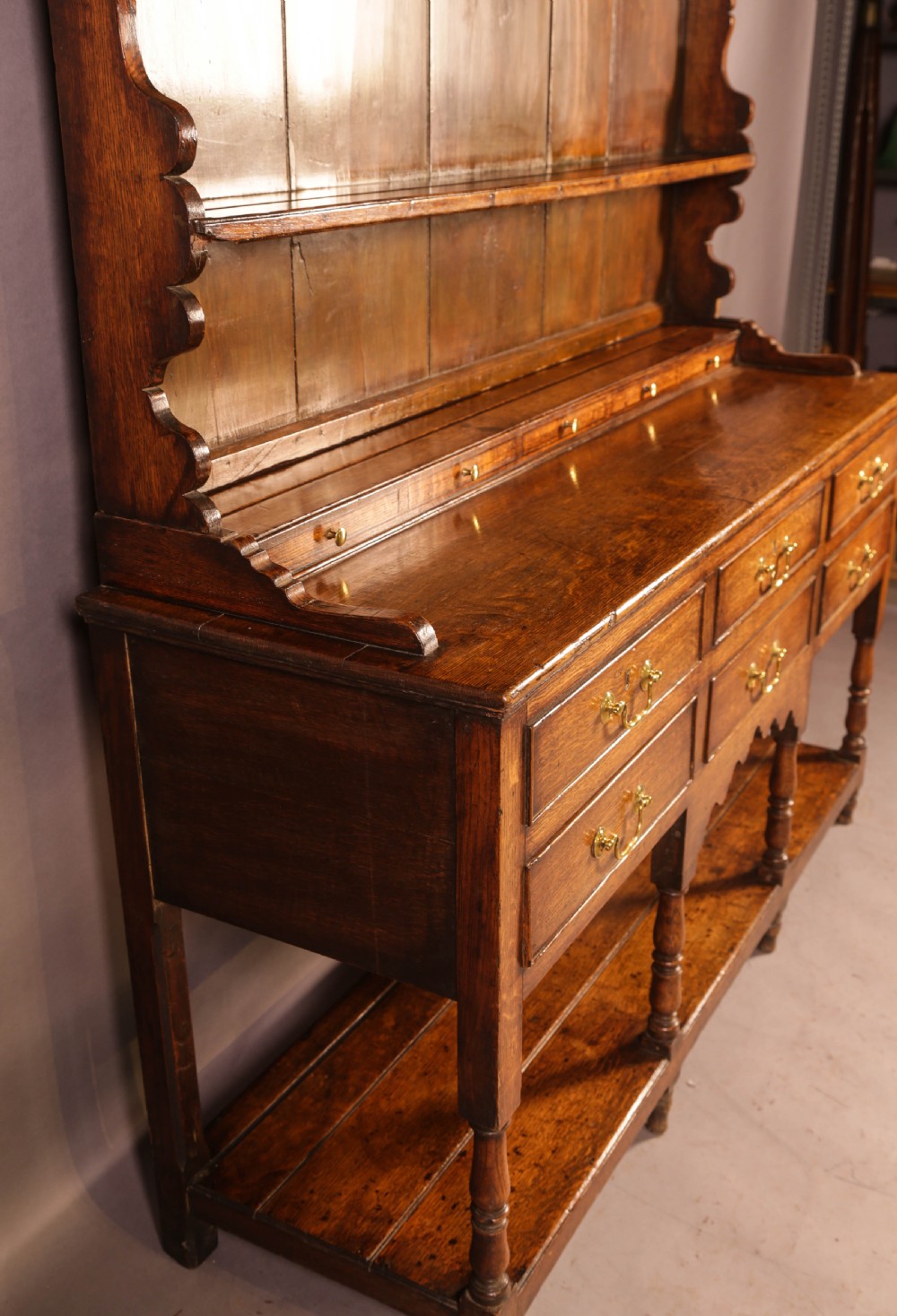 A Good Georgian Oak Dresser View IX