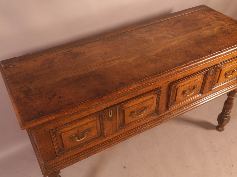 A late 17th early 18th century dresser base View IV