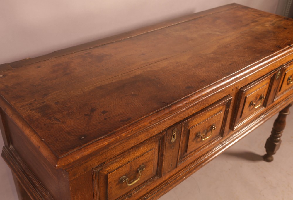 A late 17th early 18th century dresser base View VII