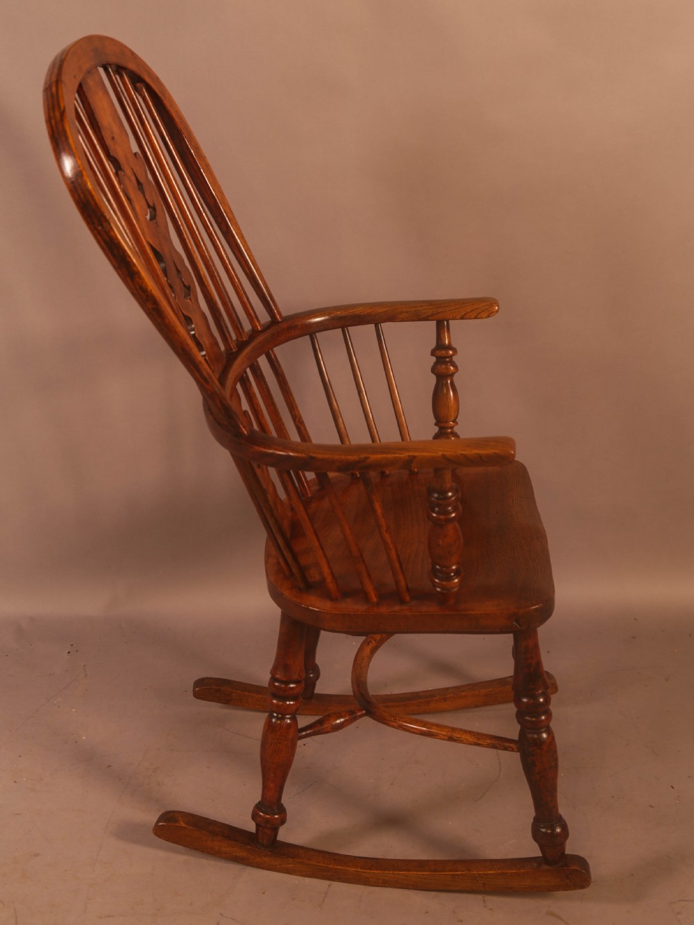 A Windsor Rocking Chair in Ash and Elm View II