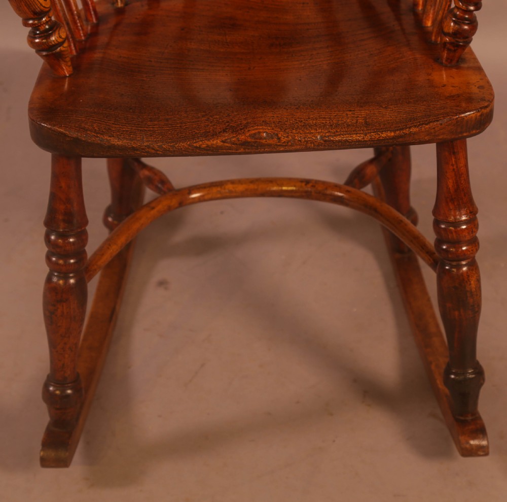 A Windsor Rocking Chair in Ash and Elm View IV