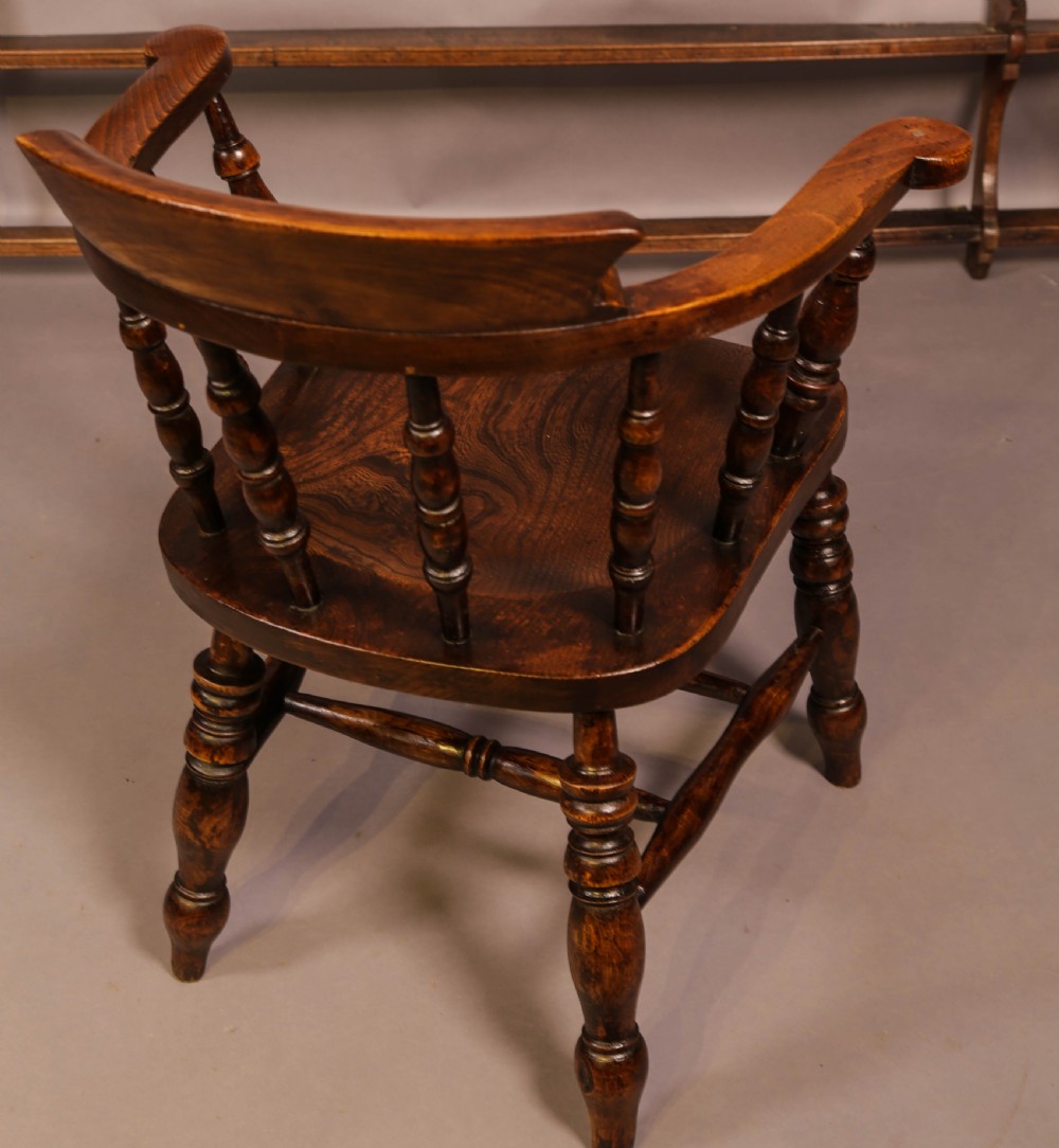 A Victorian Captains Chair Ash and Elm View III