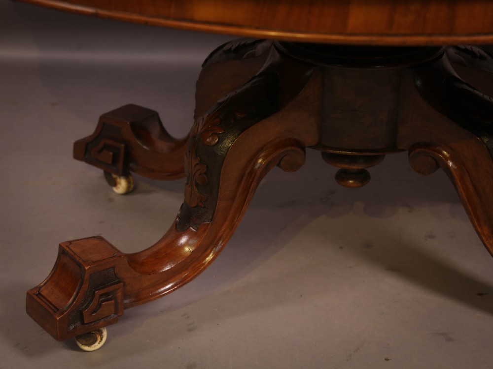 A Victorian Burr Walnut Coffee Table View VI