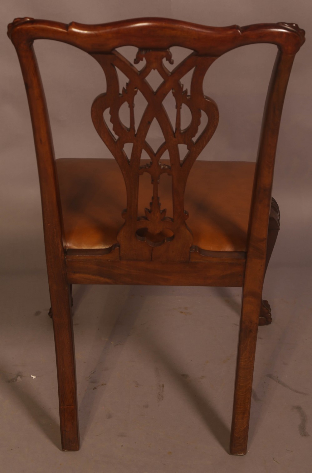 A Rare set of 12 Victorian Chippendale Dining Chairs Marsh Jones and Cribb View XI