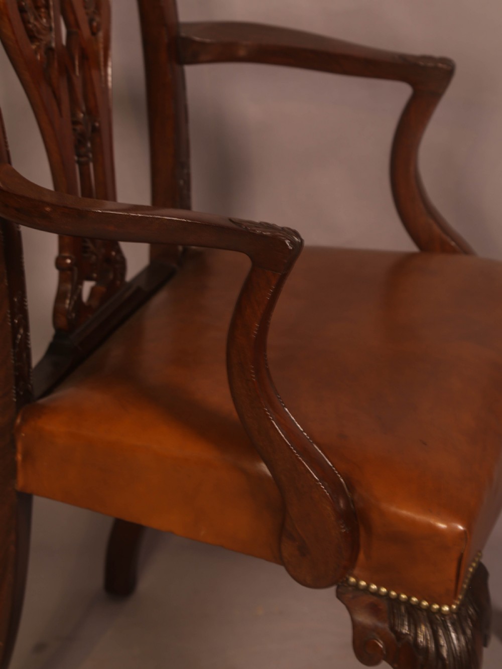 A Rare set of 12 Victorian Chippendale Dining Chairs Marsh Jones and Cribb View XXIII