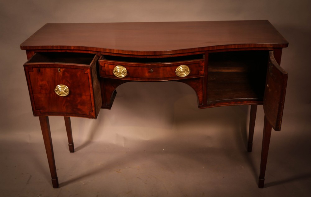 A Georgian Mahogany Sideboard c 1820 View III