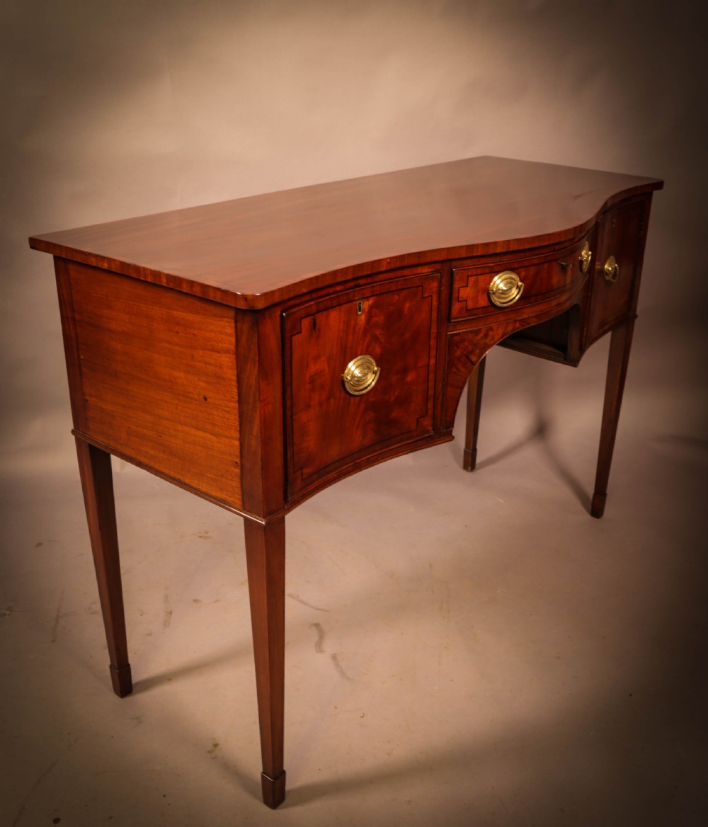 A Georgian Mahogany Sideboard c 1820 View V
