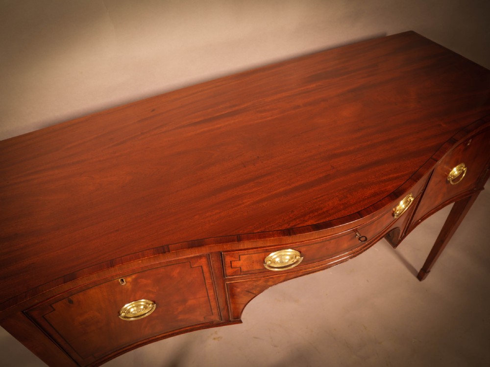 A Georgian Mahogany Sideboard c 1820 View VII
