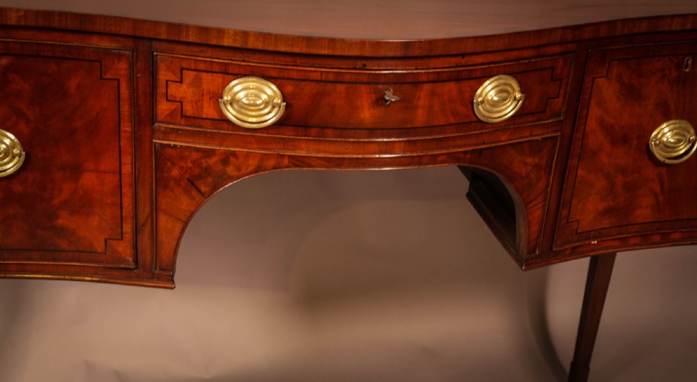 A Georgian Mahogany Sideboard c 1820 View IX