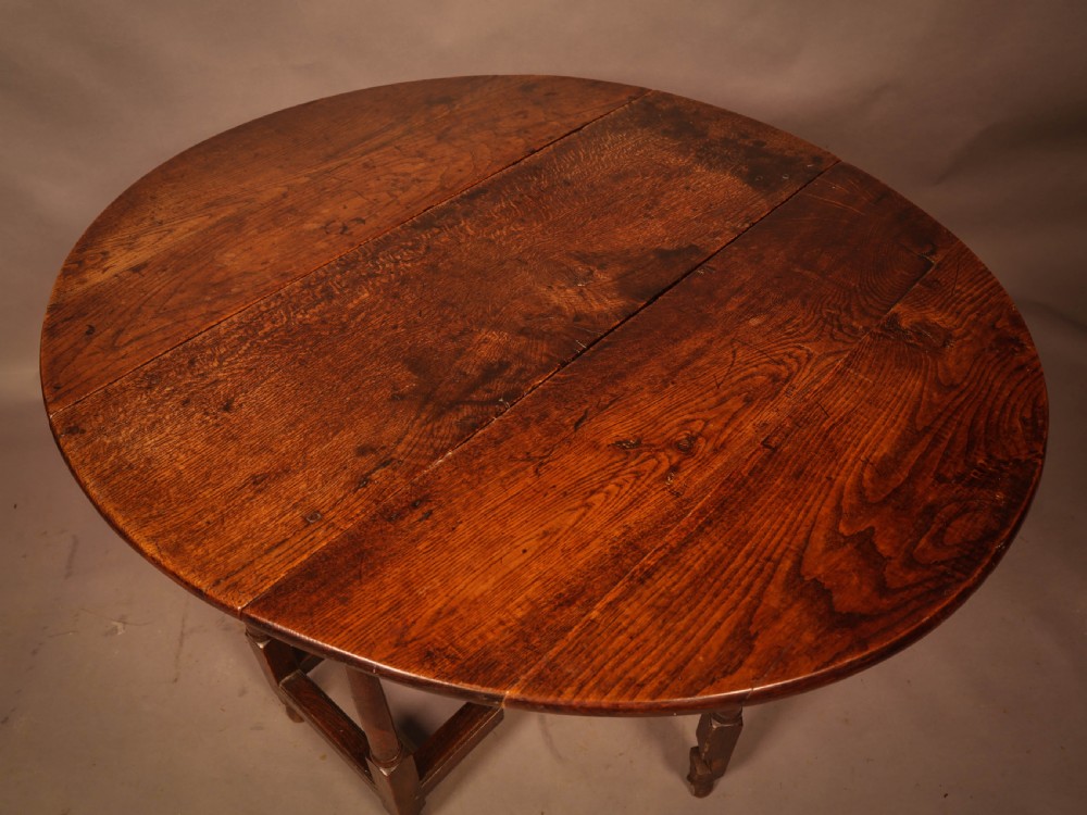 A 17th century Gate Leg Dining Table View IV