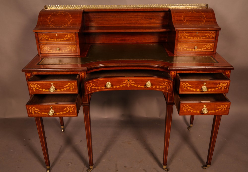 Super Quality Carlton Type Desk inlaid View III
