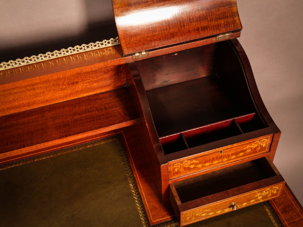 Super Quality Carlton Type Desk inlaid View VIII