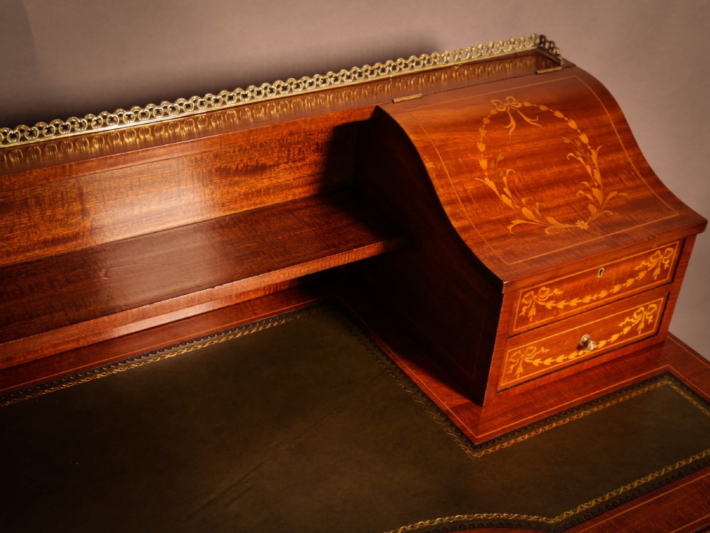 Super Quality Carlton Type Desk inlaid View XI