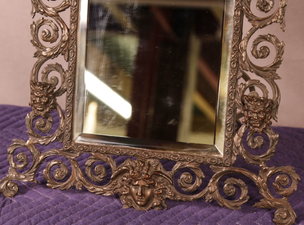 A Bronze Dressing Table Mirror Frame View II