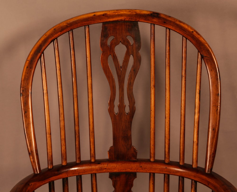 A Good High Back Windsor chair c 1840 View IV
