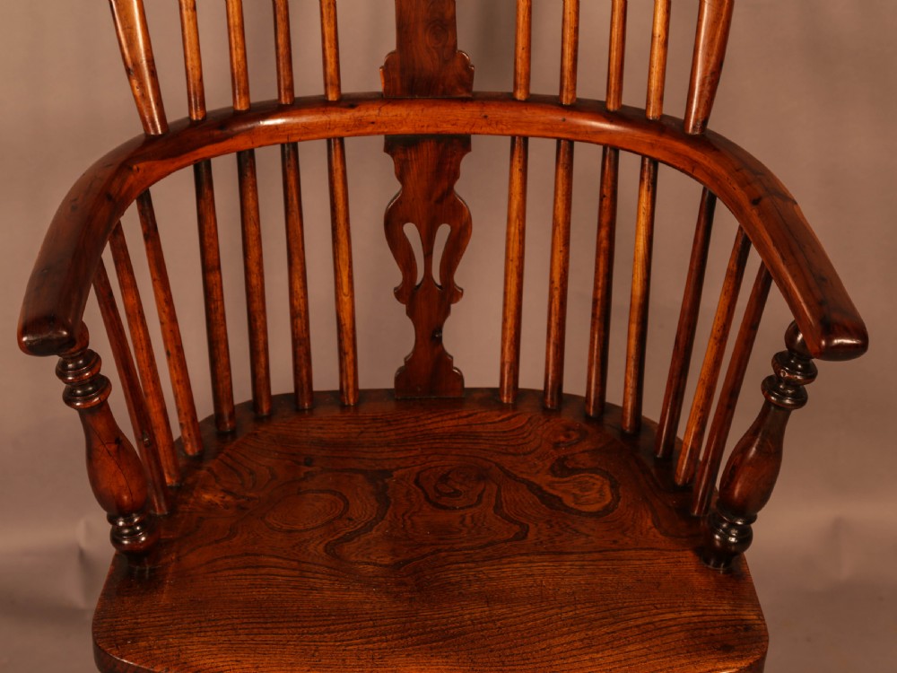 A Good High Back Windsor chair c 1840 View V
