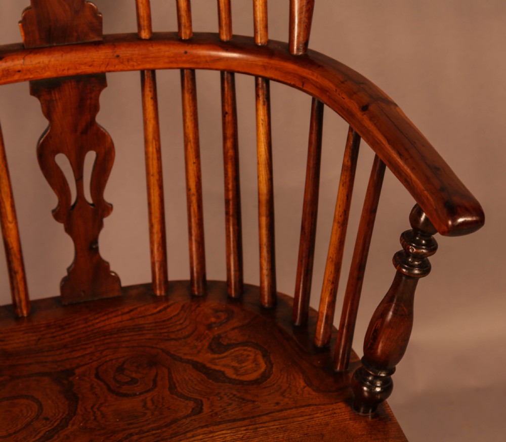 A Good High Back Windsor chair c 1840 View VII