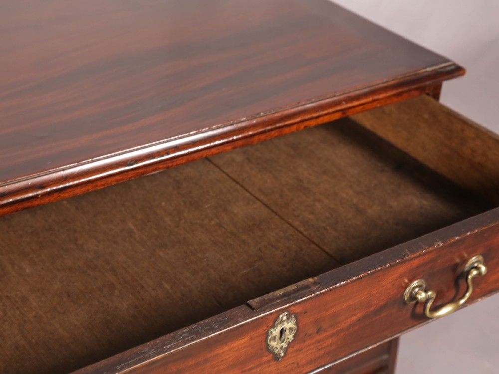 A Georgian Mahogany Chest of Drawers original brasswork c 1780 View IV