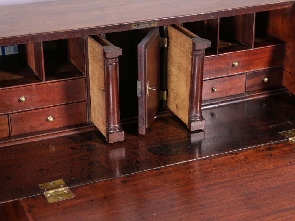 A Very good Georgian 3 foot Mahogany Bureau View VI