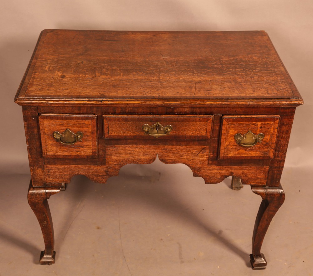 18 th century Oak Low Boy very original View III