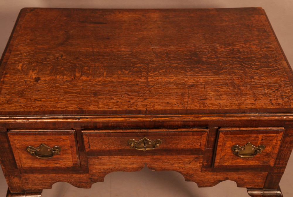 18 th century Oak Low Boy very original View V