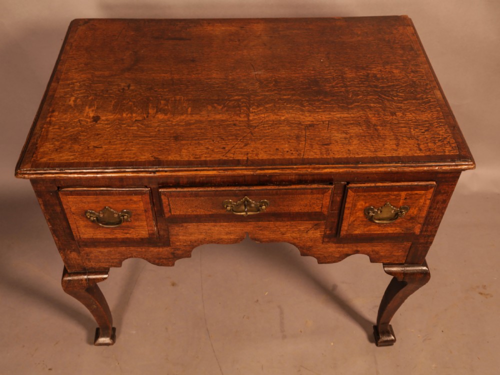 18 th century Oak Low Boy very original View VI