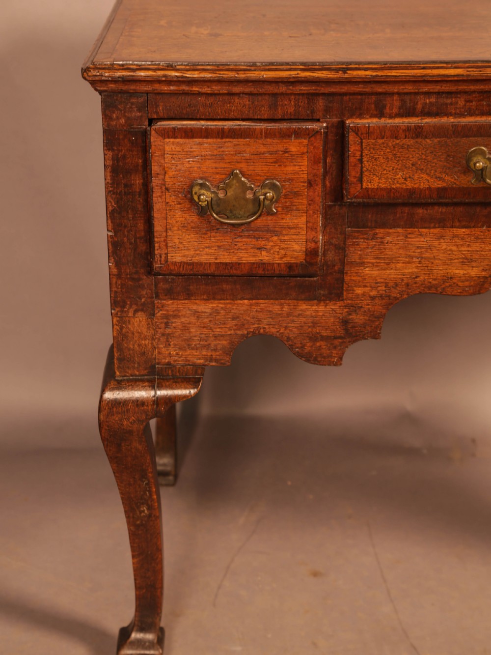 18 th century Oak Low Boy very original View VII