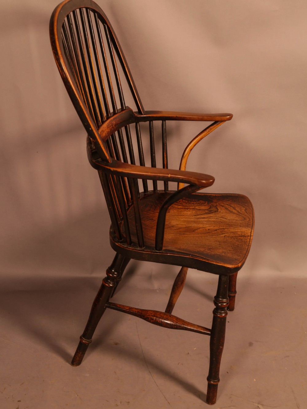 A Thames Valley Yew Wood Windsor Chair View II