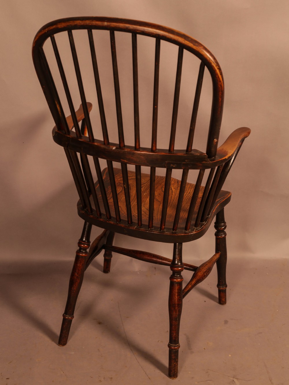 A Thames Valley Yew Wood Windsor Chair View IV