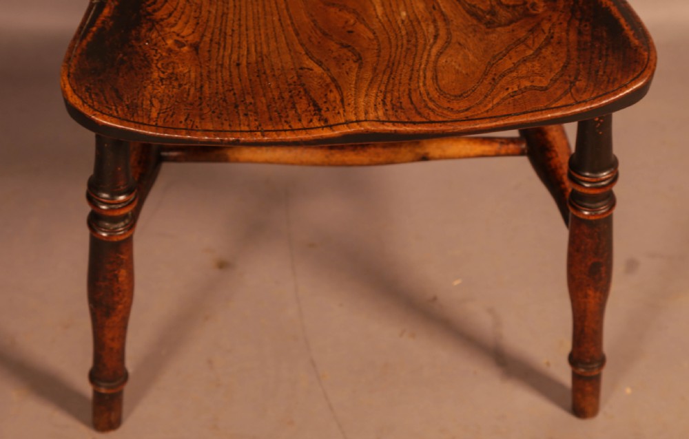 A Thames Valley Yew Wood Windsor Chair View XI