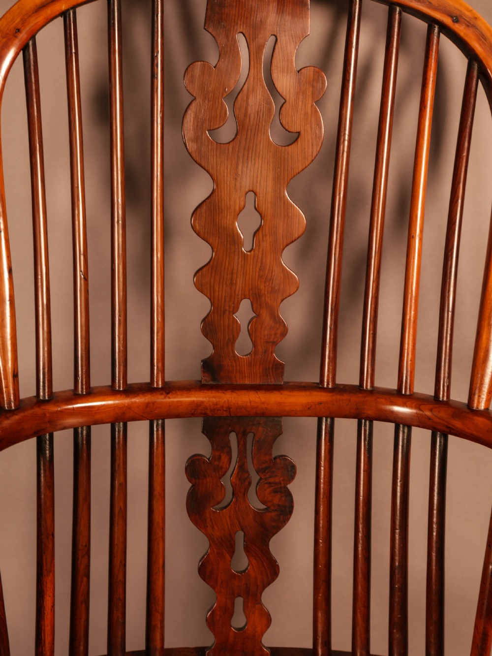 A Yew Wood Windsor Chair by Benjamin Gilling View X