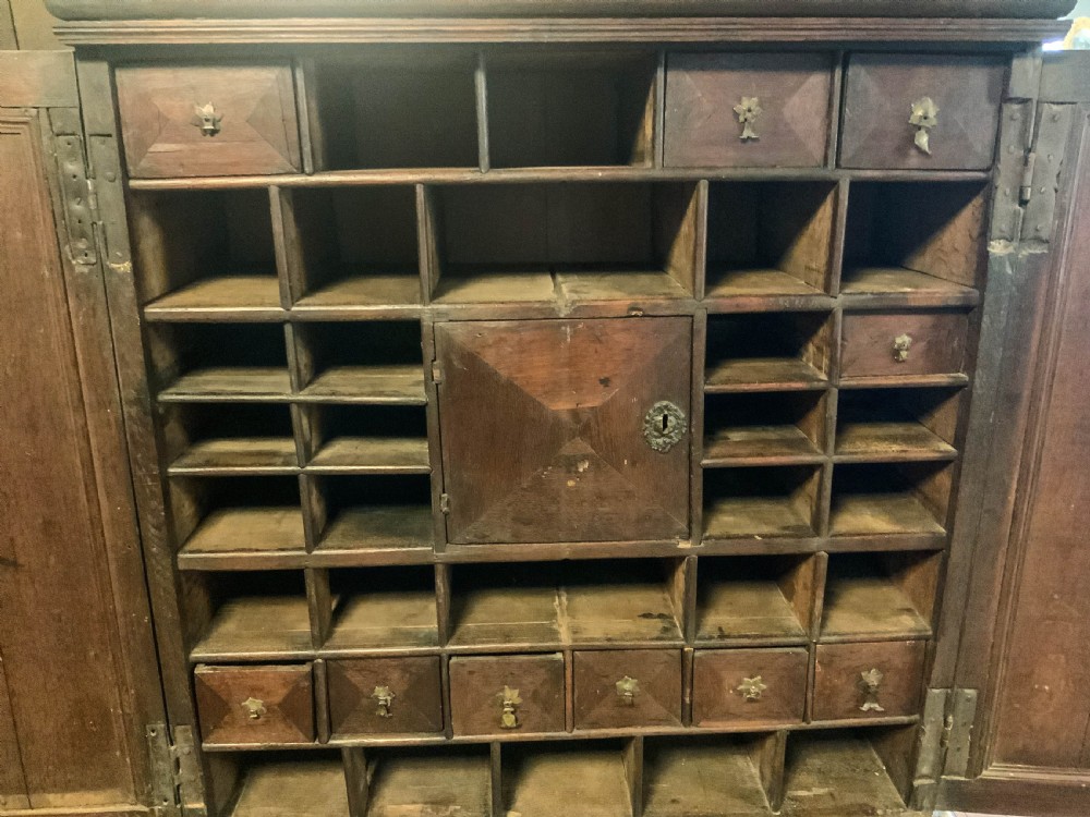 A Very Rare 17th century Estates Cupboard View VIII