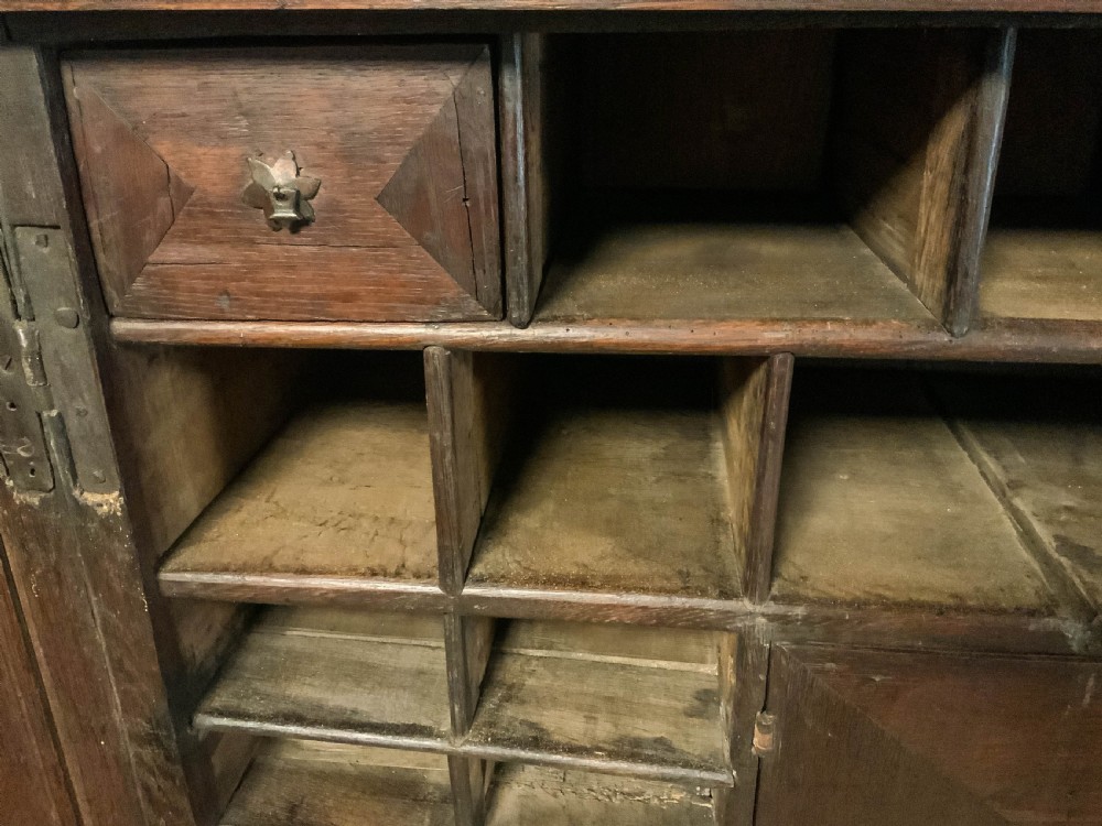 A Very Rare 17th century Estates Cupboard View X