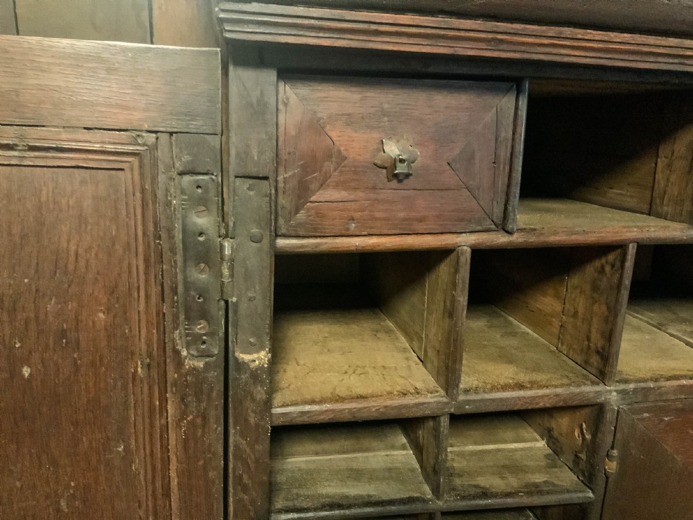 A Very Rare 17th century Estates Cupboard View XI