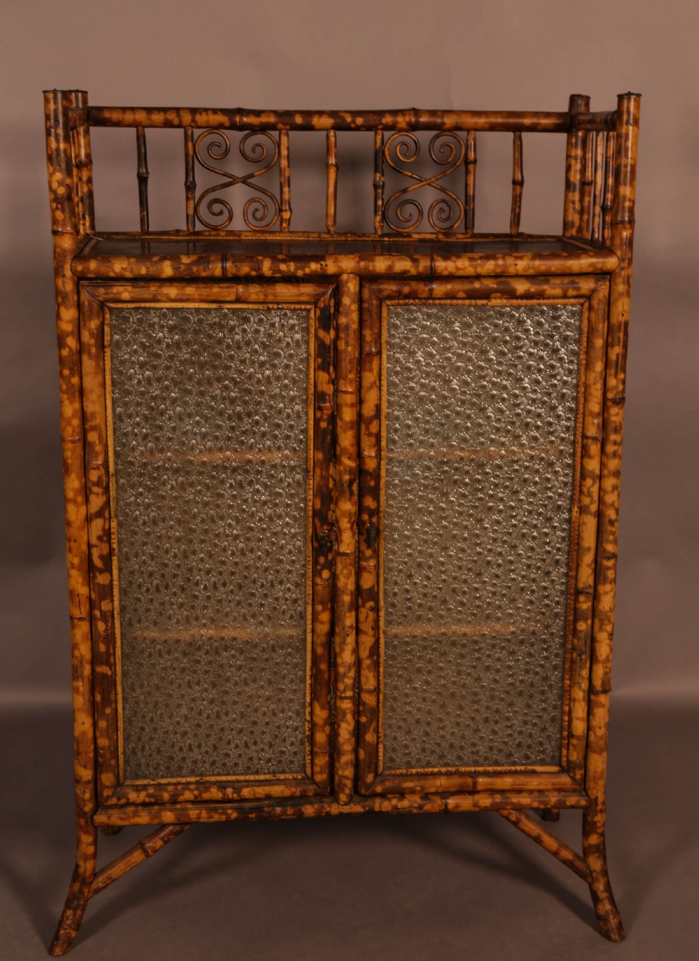 A Very Good Victorian Bamboo Cabinet