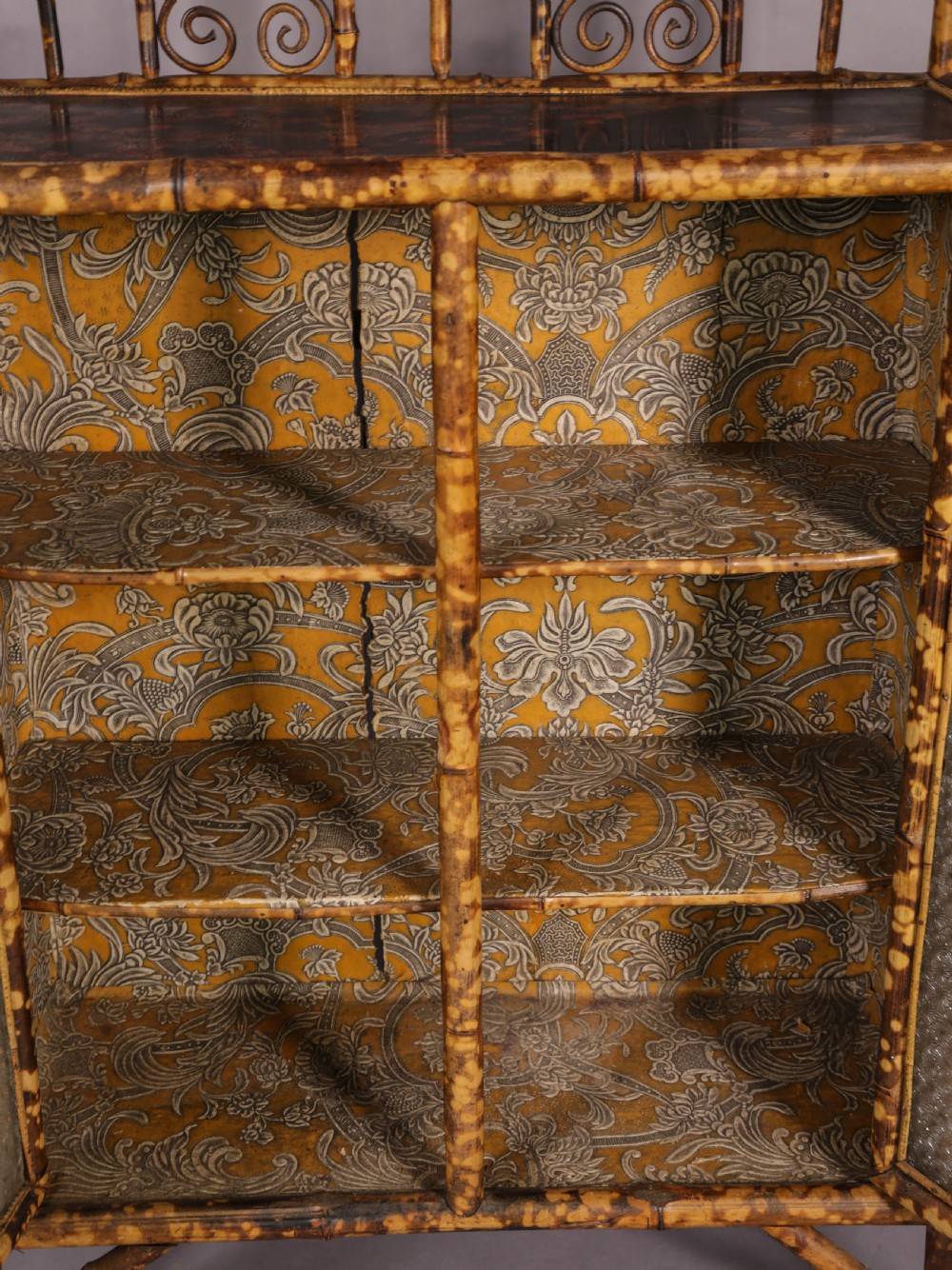 A Very Good Victorian Bamboo Cabinet View III