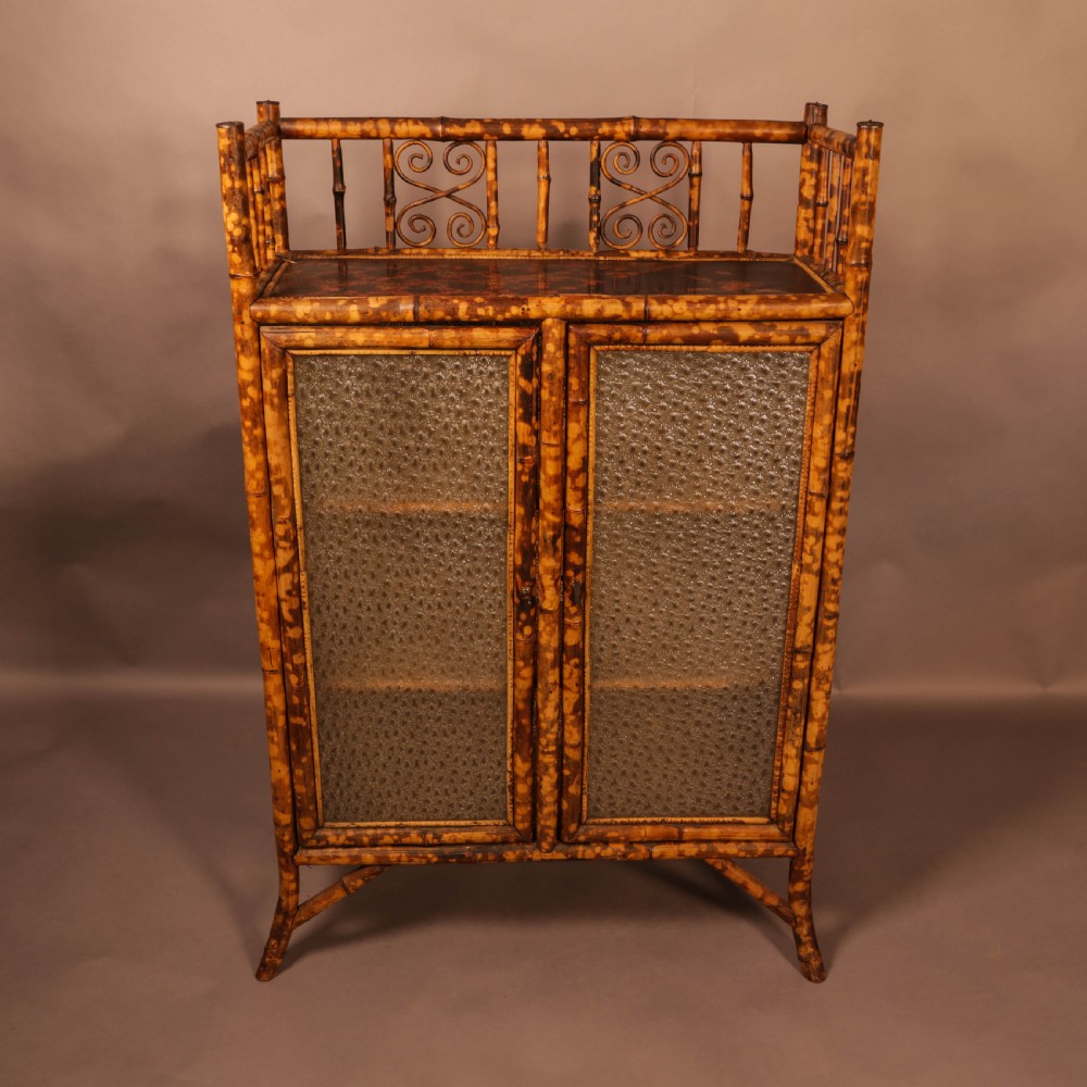 A Very Good Victorian Bamboo Cabinet View VII