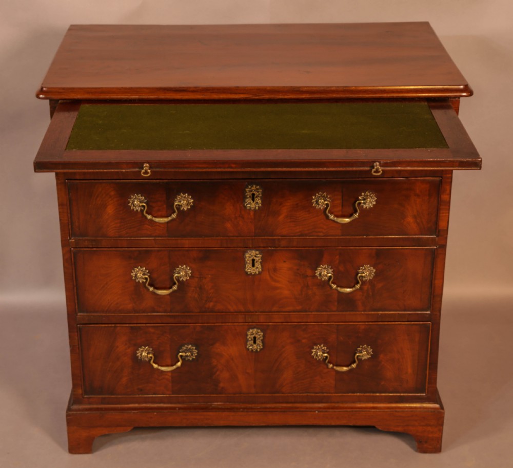 Rare English Walnut Small Chest of Drawers 2 ft 6 inch  View III
