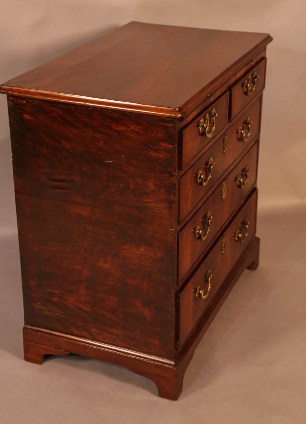 Rare English Walnut Small Chest of Drawers 2 ft 6 inch  View VIII