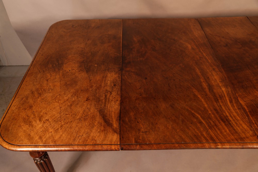 Georgian Extending Dining Table Lovely Colour View III