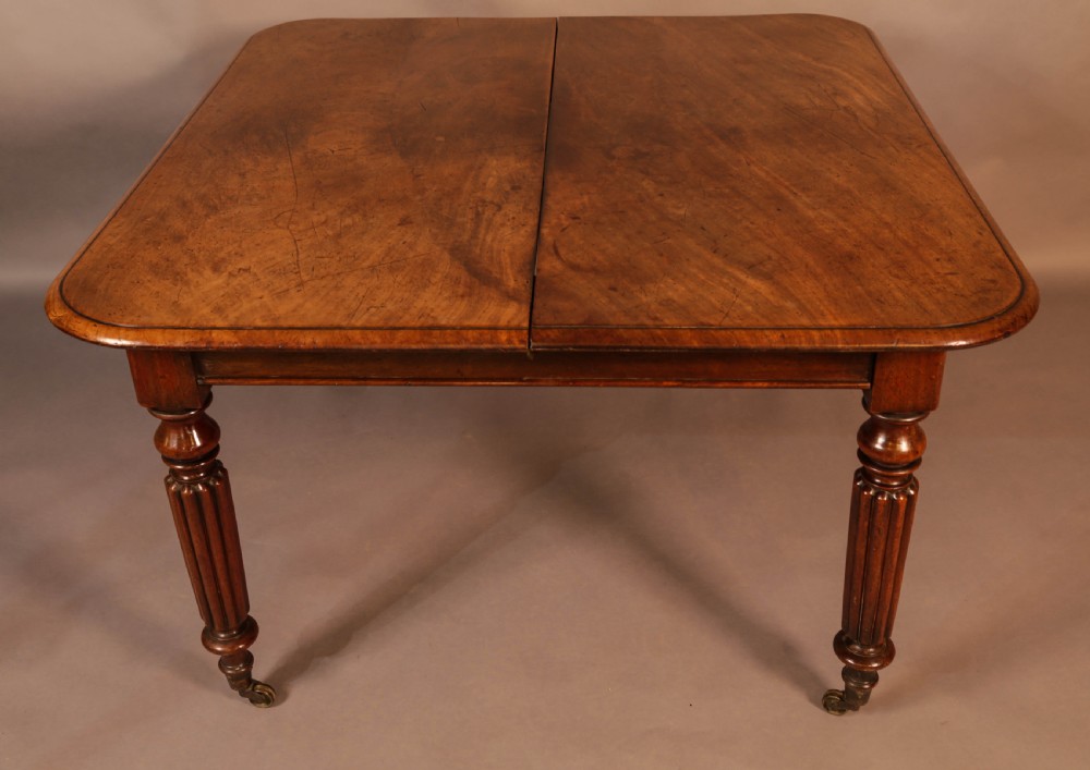 Georgian Extending Dining Table Lovely Colour View VIII