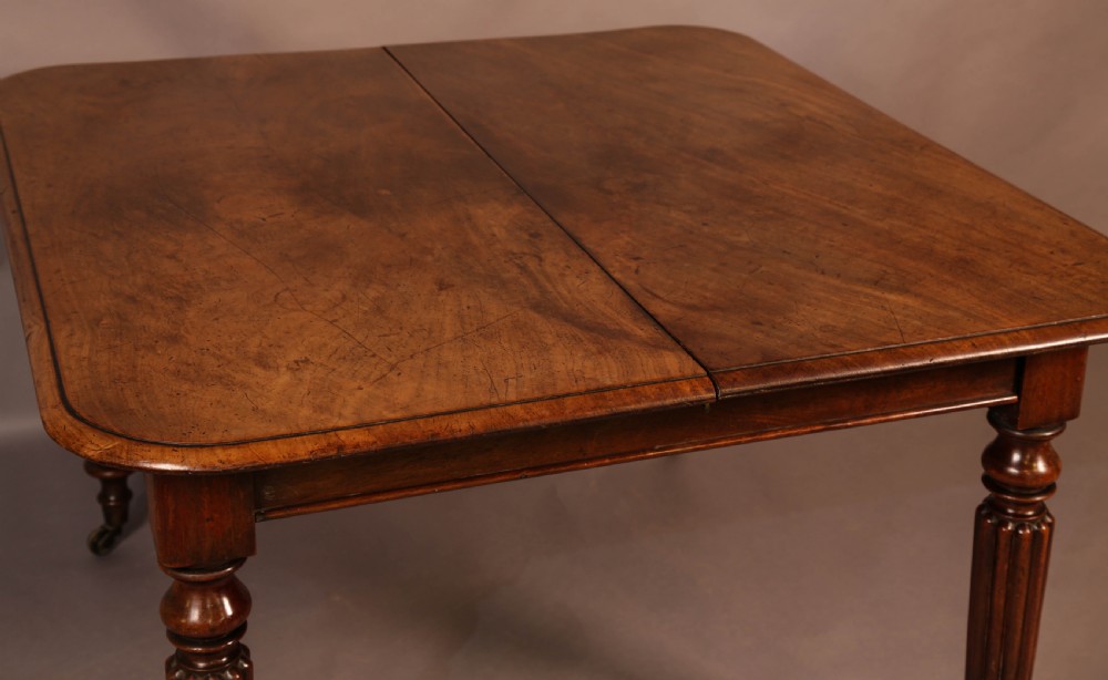 Georgian Extending Dining Table Lovely Colour View X