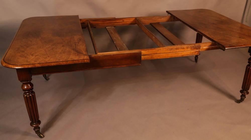 Georgian Extending Dining Table Lovely Colour View XI
