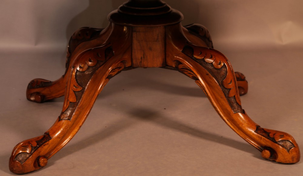 A Victorian Coffee Table in Burr Walnut View III