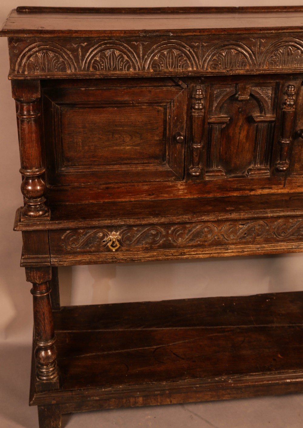 A 17th century Buffet court Cupboard View III