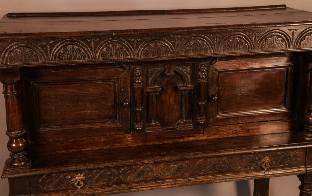 A 17th century Buffet court Cupboard View IV