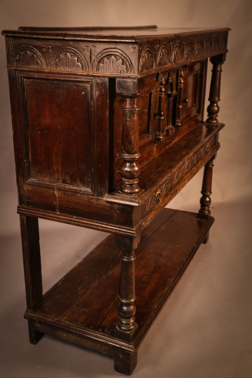 A 17th century Buffet court Cupboard View X