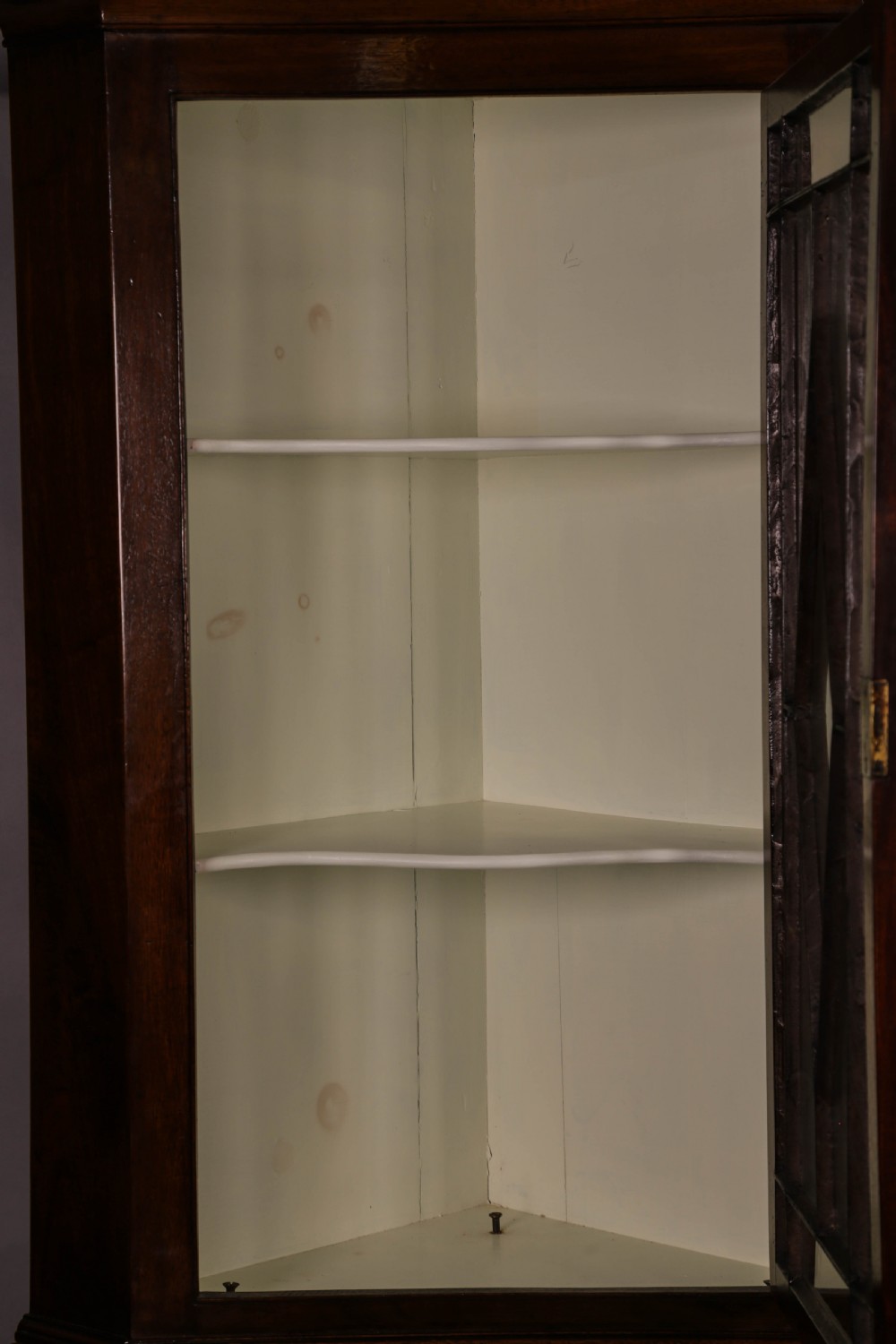 A Georgian Floor Standing Corner Cupboard View V