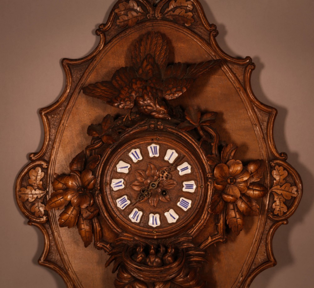 A Fantastic Black Forest Wall Clock View II